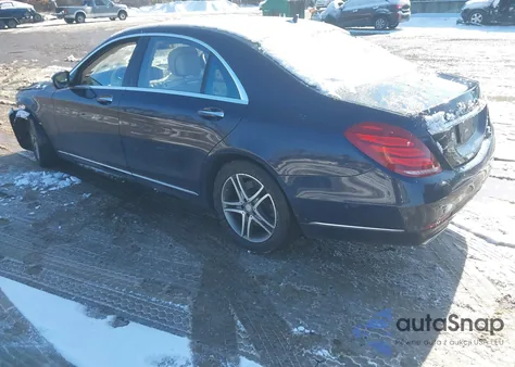 2016 Mercedes-Benz S 550 4Matic from USA, damaged, VIN WDDUG8FB7GA215261